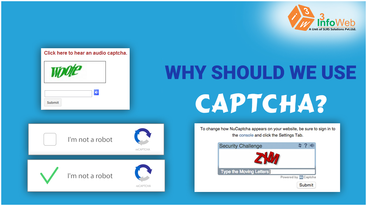 Why CAPTCHA is important for a Website? | 3InfoWeb